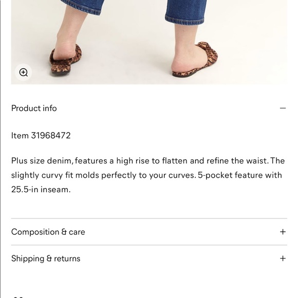 Brand new with tags Addition Elle jeans - Picture 4 of 4